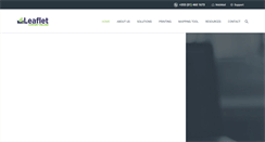 Desktop Screenshot of leafletcompany.ie